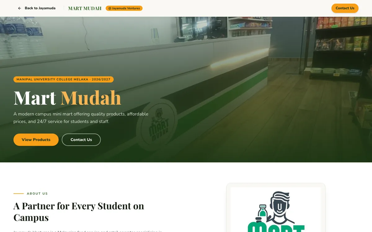 Mart Mudah page